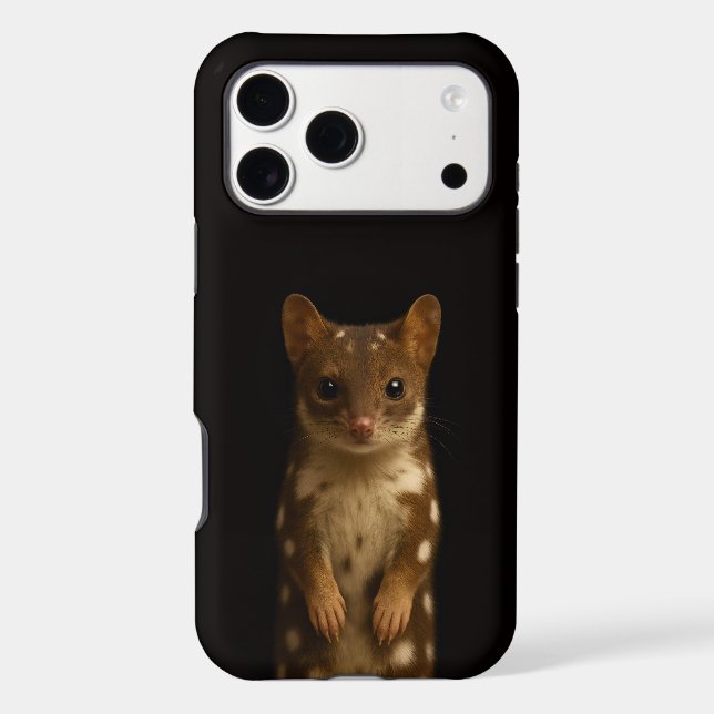 Black 4 Luxe iPhone 17 Pro Max, Sweet Quoll Case-Mate iPhone Case (Back)