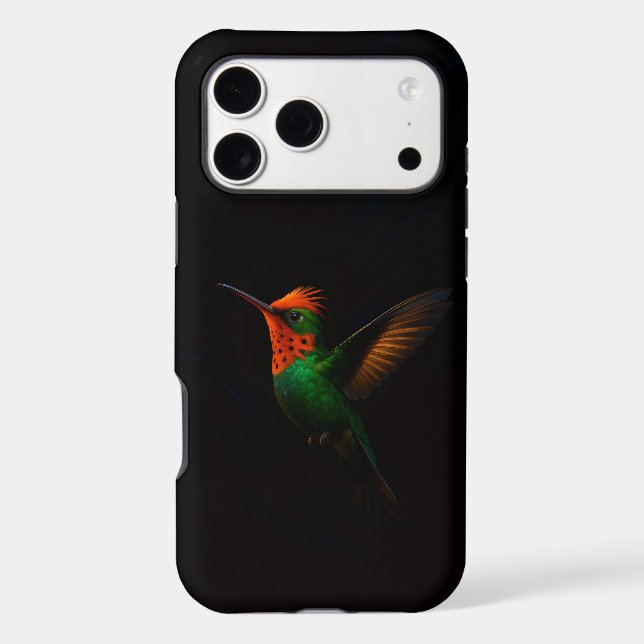 Black 4 Luxe iPhone 17 Pro Max Tufted Coquette Case-Mate iPhone Case (Back)
