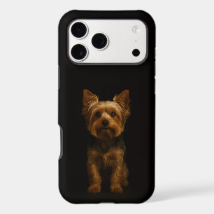 Black 4 Luxe iPhone 17 Pro Max, Yorkshire Terrier Max Case