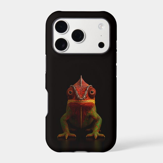 Black 4 Luxe iPhone 17 Pro, Panther Chameleon Case-Mate iPhone Case (Back)
