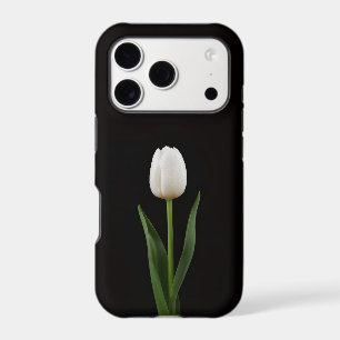 Black 4 Luxe iPhone 17 Pro, Pearl White Tulip iPhone 17 Pro Case