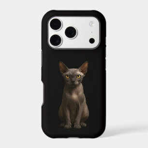 Black 4 Luxe iPhone 17 Pro, Sphynx Cat Pro Case