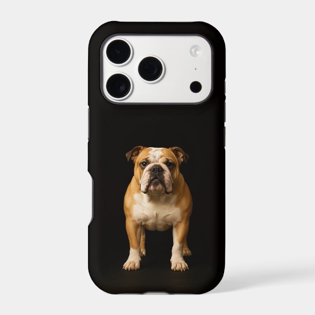 Black 4 Luxe iPhone 17 Pro, Stamina Bulldog Case-Mate iPhone Case (Back)