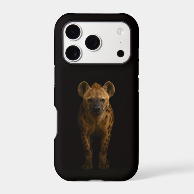 Black 4 Luxe iPhone 17 Pro, Wild Spotted Hyena Case-Mate iPhone Case (Back)