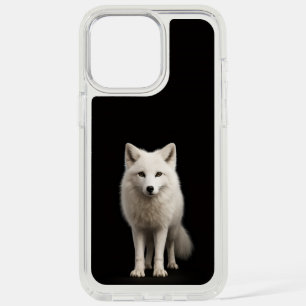 Black 4 Luxe, Ivory Arctic Fox iPhone 15 Pro iPhone 15 Pro Max Case