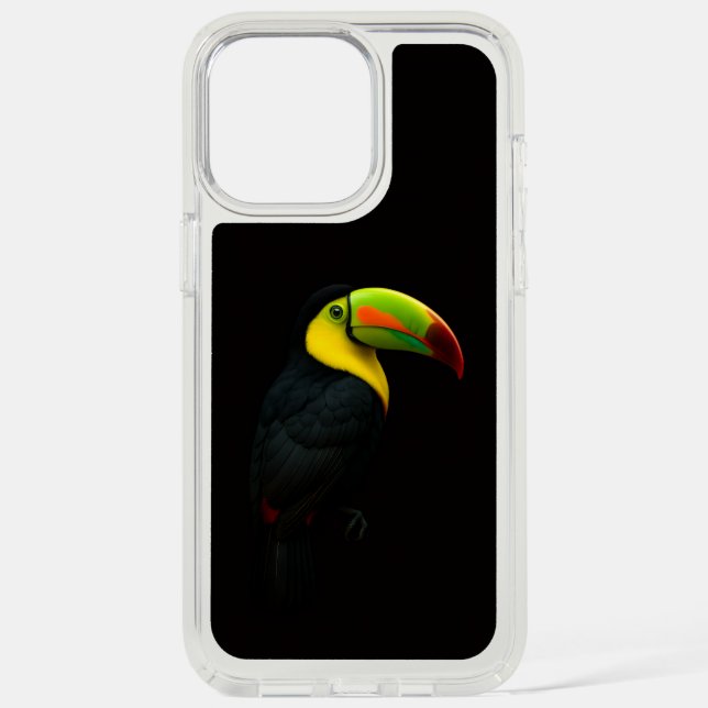 Black 4 Luxe, Keel Billed Tucan Speck iPhone 15 Speck iPhone Case (Front)