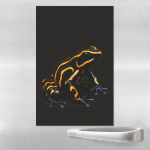 Black 4 Luxe Magnetic Sheet, Black Orange Frog Dry Erase Sheet