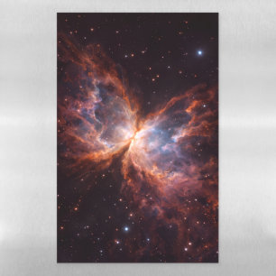 Black 4 Luxe Magnetic Sheet, Butterfly Nebula Magnetic Dry Erase Sheet