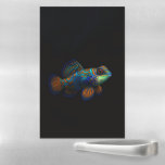 Black 4 Luxe Magnetic Sheet, Dragonet Mandarin Magnetic Dry Erase Sheet