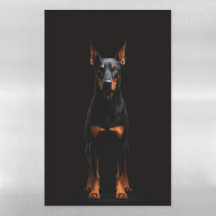 Black 4 Luxe Magnetic Sheet, Guardian Doberman Dry Erase Sheet