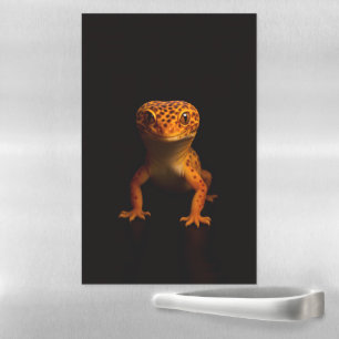 Black 4 Luxe Magnetic Sheet, Leopard Gecko Dry Erase Sheet