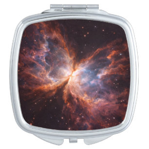 Black 4 Luxe mirror, Butterfly Nebula Compact Mirror