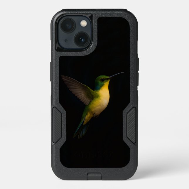 Black 4 Luxe OtterBox iPhone 13 Case, Flying Bird (Back)