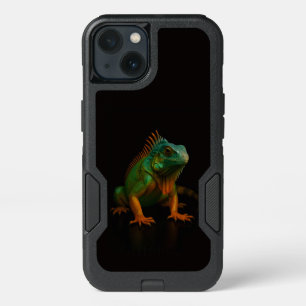 Black 4 Luxe OtterBox iPhone 13, Green Iguana 13 Case