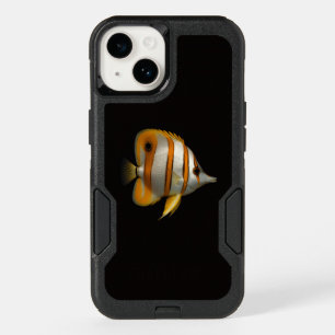 Black 4 Luxe OtterBox iPhone 14, Butterflyfish