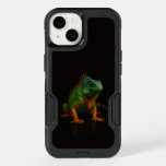 Black 4 Luxe OtterBox iPhone 14, Green Iguana