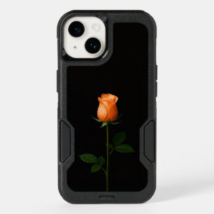 Black 4 Luxe Otterbox iPhone 14 Sunset Orange Rose