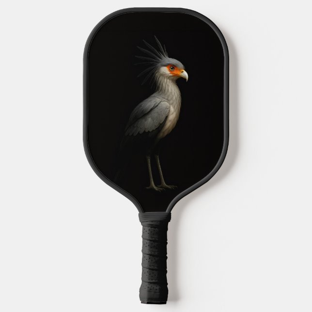 Black 4 Luxe Pickleball Paddle, Secretarybird Pickleball Paddle (Back)