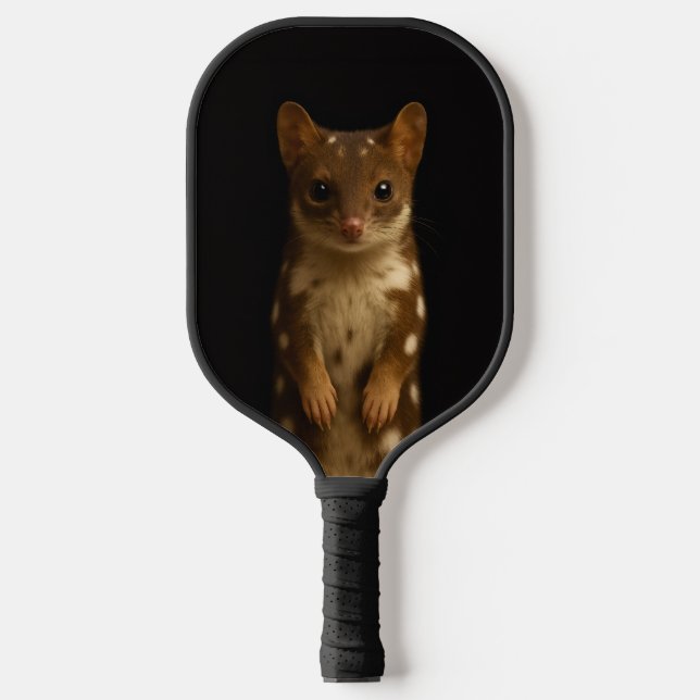 Black 4 Luxe Pickleball Paddle, Sweet Quoll Paddle (Front)