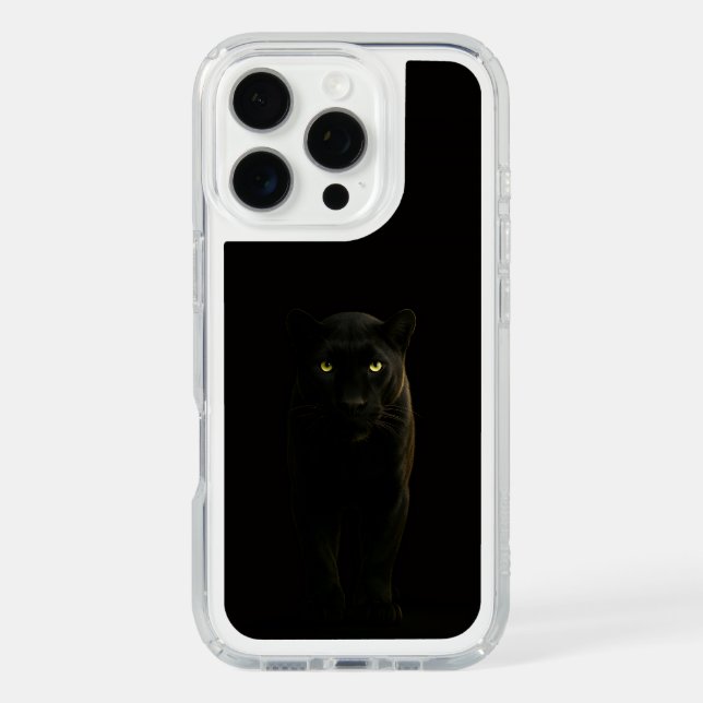 Black 4 Luxe Presidio case, Black Panther Speck iPhone Case (Front)