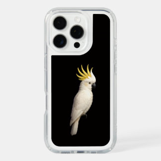 Black 4 Luxe Presidio case, Crested Cockatoo iPhone 16 Pro Case