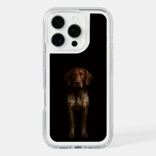 Black 4 Luxe Presidio case, German Pointer Dog iPhone 16 Pro Case