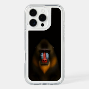 Black 4 Luxe Presidio case, Mandrill Monkey iPhone 16 Pro Case
