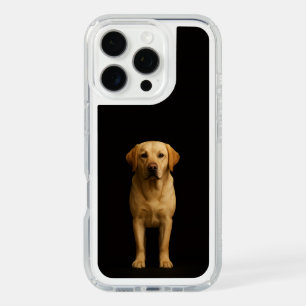 Black 4 Luxe Presidio case, Minimalist Labrador iPhone 16 Pro Case