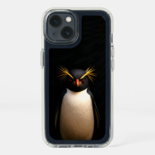 Black 4 Luxe Presidio case, Rockhopper Penguin Speck iPhone 13 Case