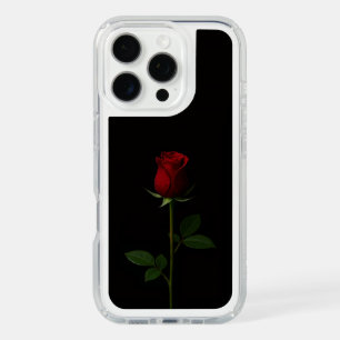 Black 4 Luxe Presidio case, Velvet Red Rose iPhone 16 Pro Case