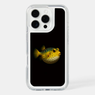Black 4 Luxe Presidio case, Yellow Putterfish iPhone 16 Pro Case