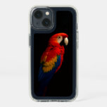 Black 4 Luxe Presidio iPhone 13, Scarlet Parrot Speck iPhone 13 Case