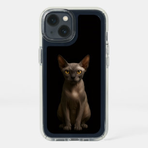 Black 4 Luxe Presidio iPhone 13, Sphynx Cat Speck iPhone 13 Case
