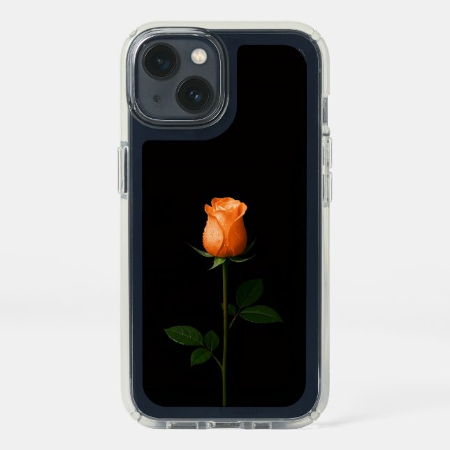 Black 4 Luxe Presidio iPhone 13 Sunset Orange Rose Speck iPhone 13 Case (Front)