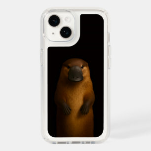 Black 4 Luxe Presidio iPhone 14, Elegant Platypus Speck iPhone 14 Case