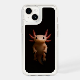 Black 4 Luxe Presidio iPhone 14, Mexican Axolotl Speck iPhone 14 Case