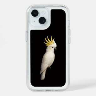 Black 4 Luxe Presidio iPhone 15, Crested Cockatoo 15 Case