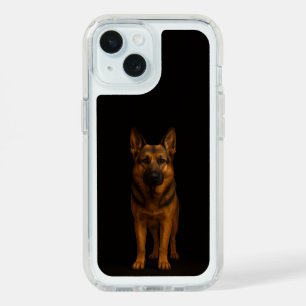Black 4 Luxe Presidio iPhone 15 German Shepherd Case