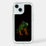 Black 4 Luxe Presidio iPhone 15, Green Iguana iPhone 15 Case