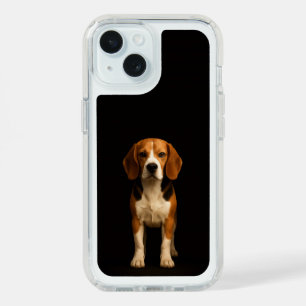 Black 4 Luxe Presidio iPhone 15 Kind Beagle Case
