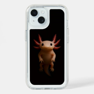 Black 4 Luxe Presidio iPhone 15, Mexican Axolotl iPhone 15 Case