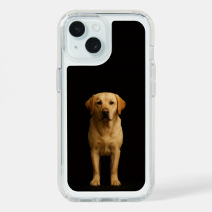 Black 4 Luxe Presidio iPhone 15 Minimal Labrador Case