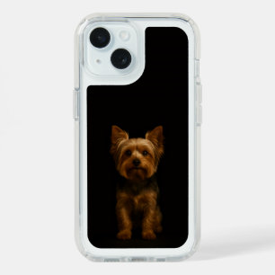 Black 4 Luxe Presidio iPhone 15 Yorkshire Terrier Case