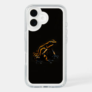 Black 4 Luxe Presidio iPhone 16, Black Orange Frog iPhone 16 Case
