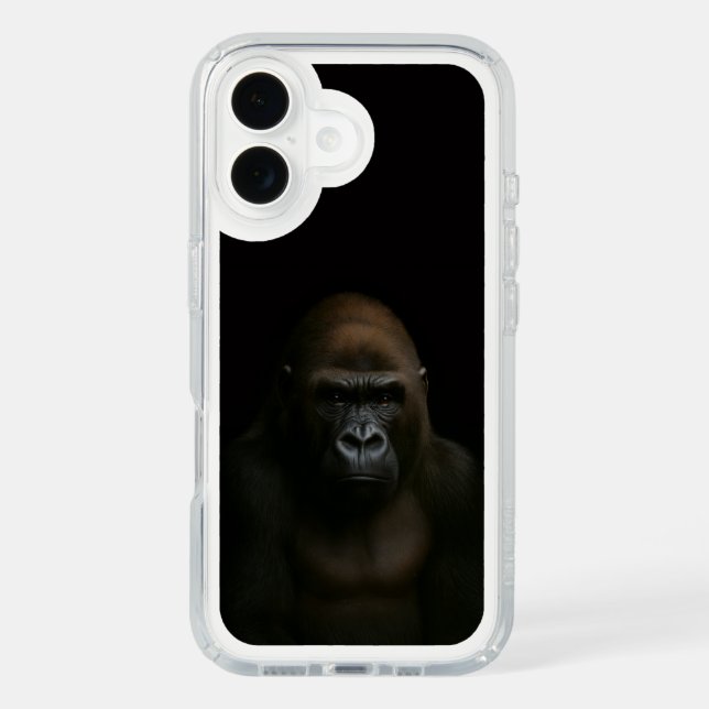 Black 4 Luxe Presidio iPhone 16, Gorilla Speck iPhone Case (Front)