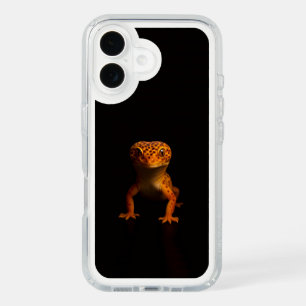Black 4 Luxe Presidio iPhone 16, Leopard Gecko 16 Case