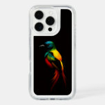 Black 4 Luxe Presidio iPhone 16 Pro, Rainbow Bird iPhone 16 Pro Case
