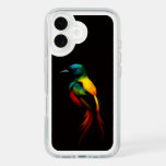 Black 4 Luxe Presidio iPhone 16, Rainbow Bird iPhone 16 Case