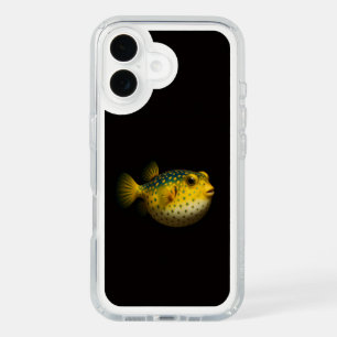 Black 4 Luxe Presidio iPhone 16, Yellow Putterfish iPhone 16 Case