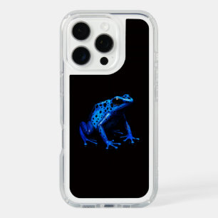 Black 4 Luxe Presido Case, Blue Frog iPhone 16 Pro Case